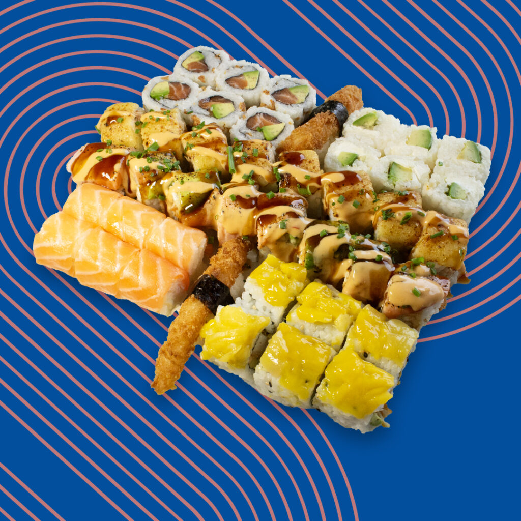 Tasty Boxe Découverte : une boxe idéale pour découvrir les spécialités japonaises, avec un mélange équilibré de sushis et makis - Tastyrice - boxes sushis