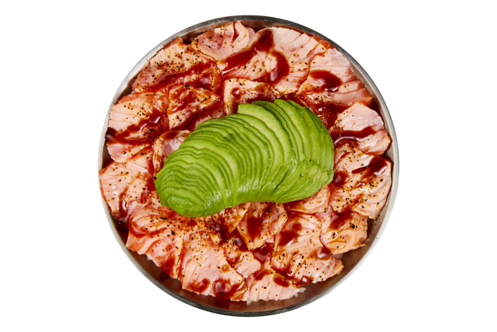 Meilleur chirashi bordeaux - meilleur chirashi paris - Chirashi tataki saumon grillé avec cream cheese et sauce maison - Tastyrice Lormont - Tastyrice Clichy