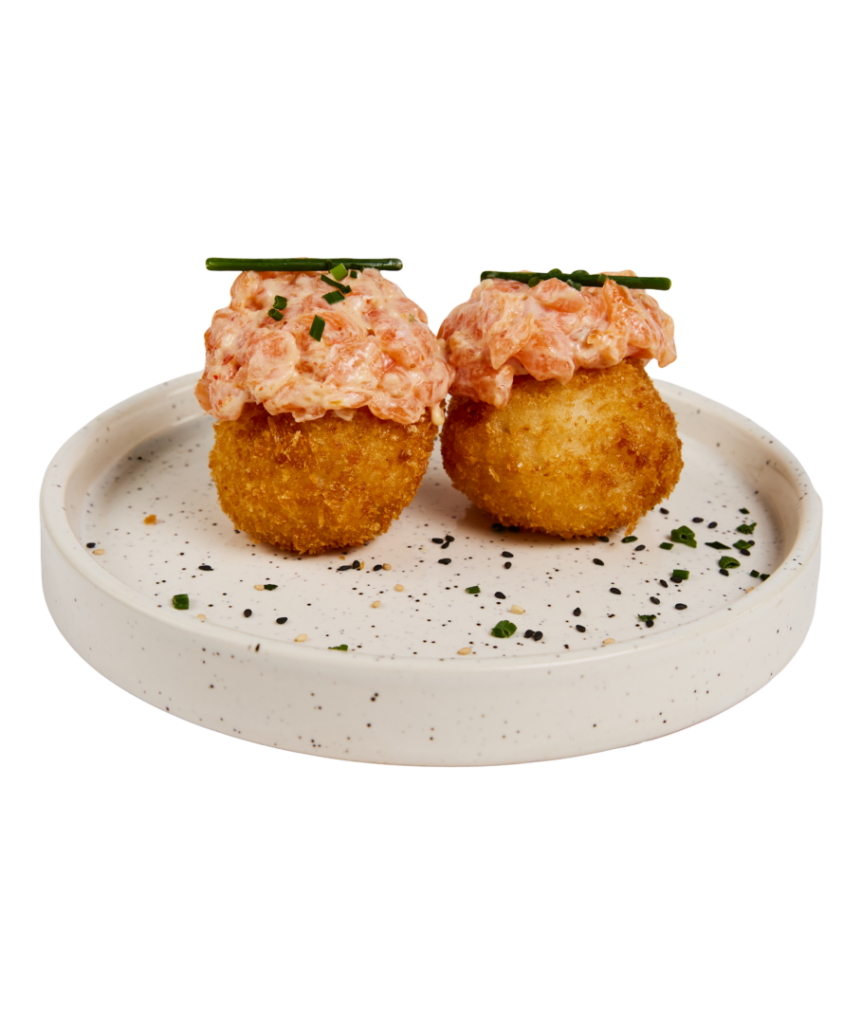 Crispy cheesy saumon avec sauce maison et cream cheese fondant - Tastyrice Lormont - Tastyrice Clichy
