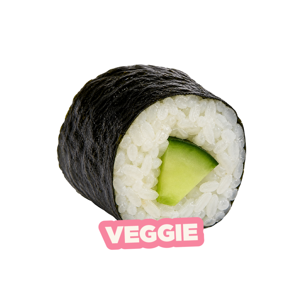 Meilleur sushi bordeaux - meilleur sushi paris - Maki concombre au riz vinaigré et feuille de nori, spécialité japonaise fraîche et légère - Tastyrice Lormont - Tastyrice Clichy