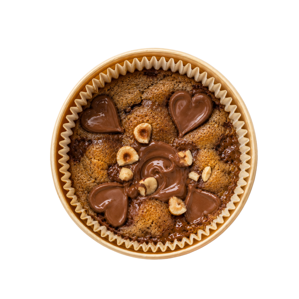 Cookie mi-cuit gianduja au chocolat fondant et cœur coulant maison - Tastyrice Lormont - Tastyrice Clichy