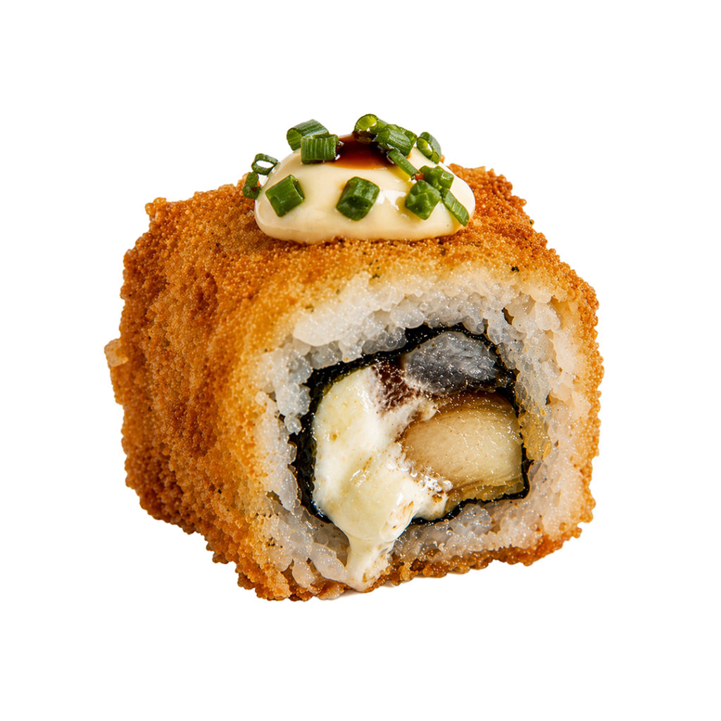Meilleur sushi frit bordeaux - meilleur sushi frit paris - Crispy chèvre miel aux saveurs sucrées salées gourmandes - Tastyrice Lormont - Tastyrice Clichy