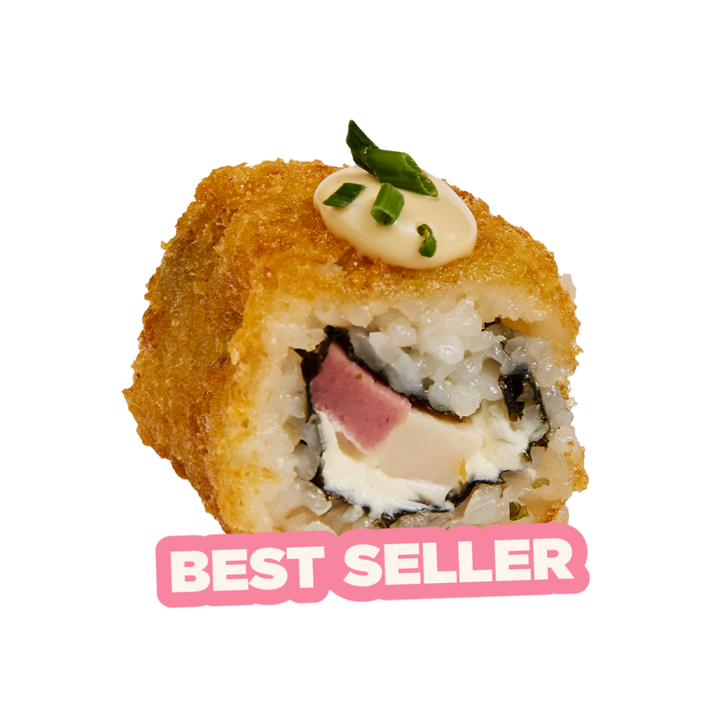 Meilleur sushi frit bordeaux - meilleur sushi frit paris - Crispy cordon bleu croustillant avec cream cheese et sauce maison - Tastyrice Lormont - Tastyrice Clichy
