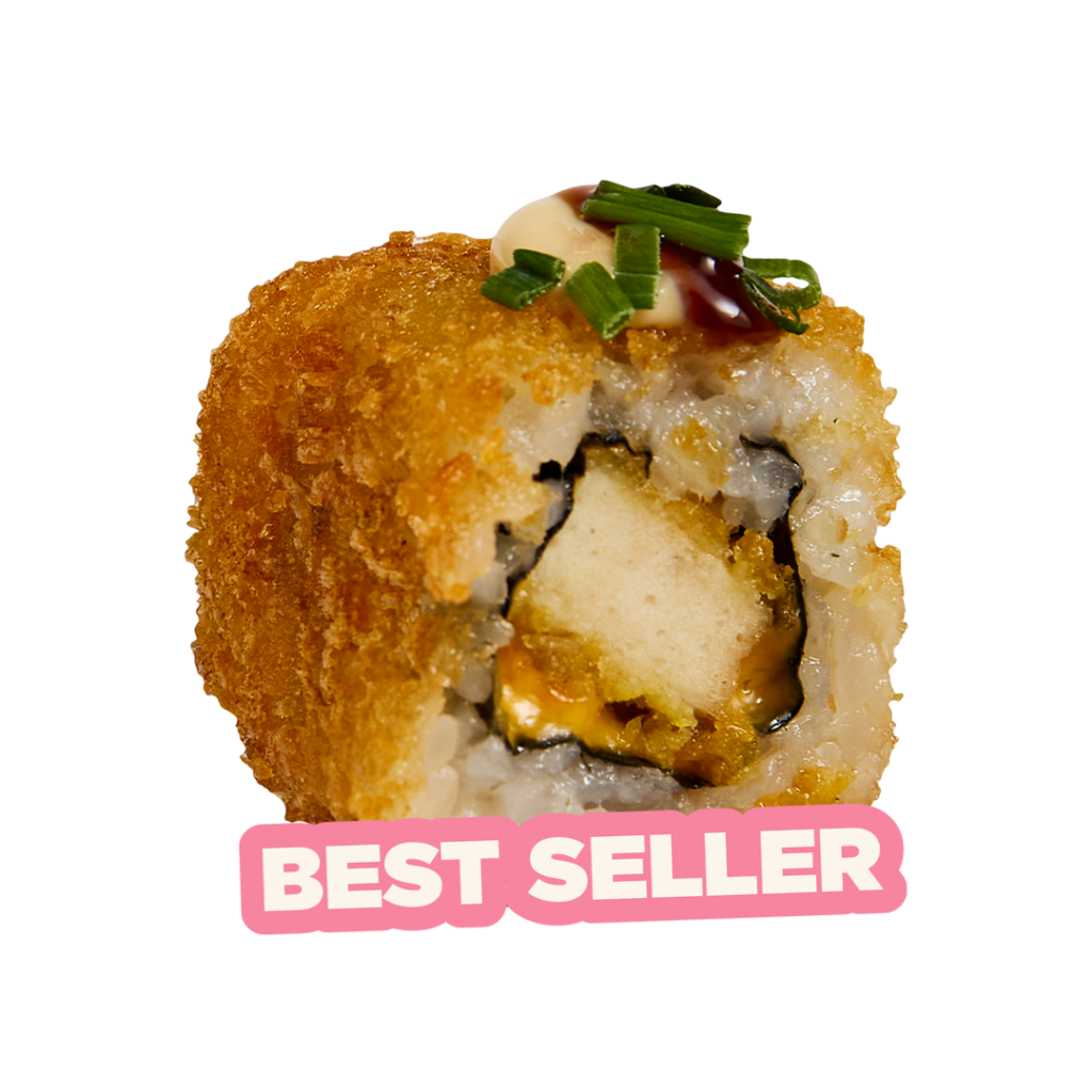Meilleur sushi frit bordeaux - meilleur sushi frit paris - Crispy roll poulet croustillant avec cheddar et sauce teriyaki - Tastyrice Lormont - Tastyrice Clichy
