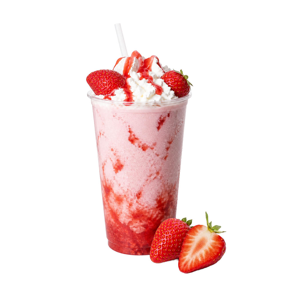 Meilleur jus bordeaux - meilleur jus paris - Frappuccino fraise boisson glacée crémeuse et fruitée - Tastyrice Lormont - Tastyrice Clichy