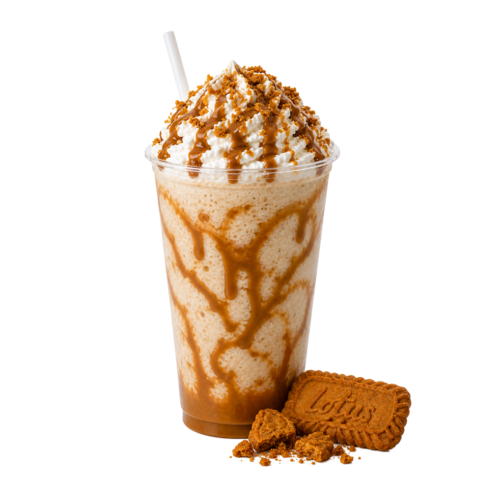 Meilleur jus bordeaux - meilleur jus paris - Frappuccino spéculos boisson glacée gourmande au biscuit spéculos - Tastyrice Lormont - Tastyrice Clichy