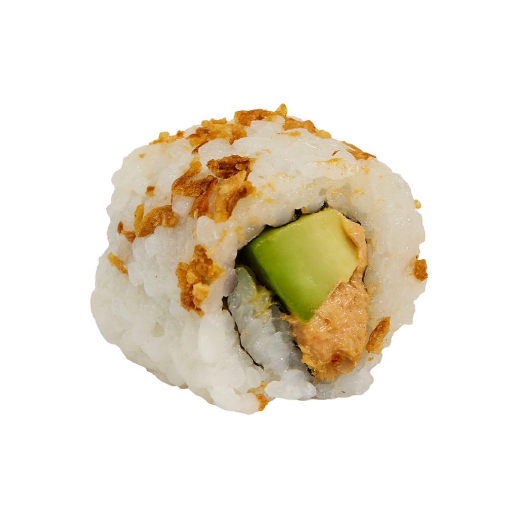 Meilleur sushi bordeaux - meilleur sushi paris - California thon cuit avocat oignons frits spécialité japonaise fusion - Tastyrice Lormont - Tastyrice Clichy