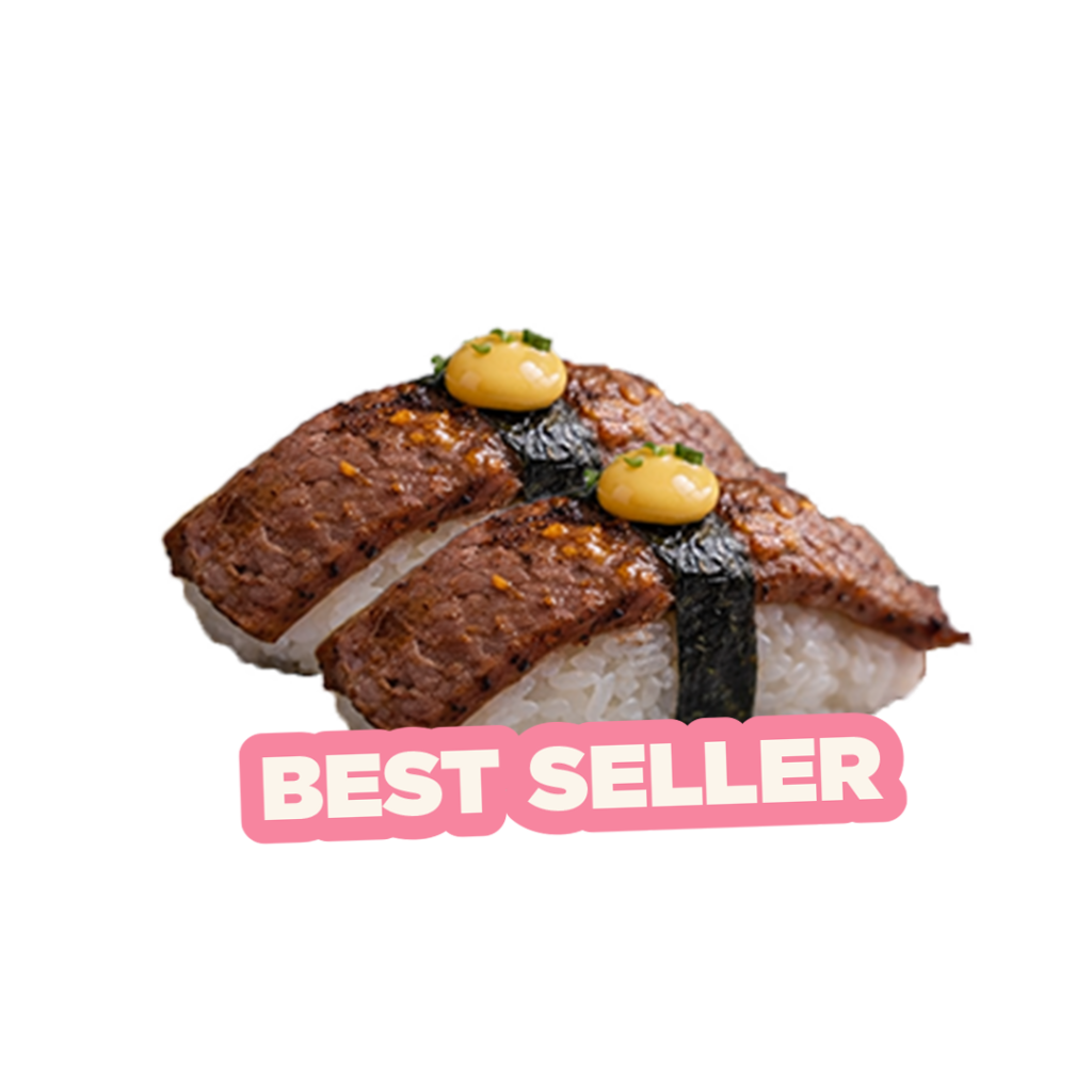 Meilleur sushi bordeaux - meilleur sushi paris - Sushi beef flambé au bœuf snacké et sauce japonaise gourmande - Tastyrice Lormont - Tastyrice Clichy