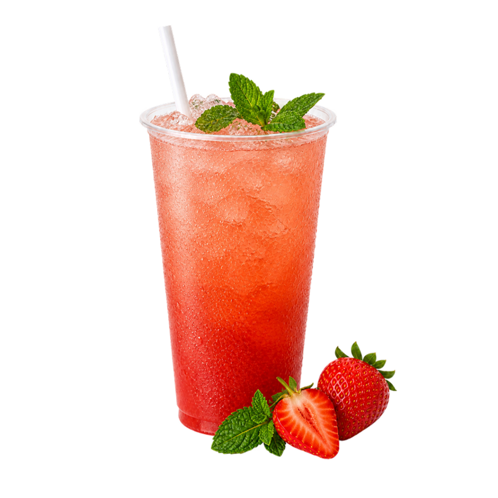 Meilleur jus bordeaux - meilleur jus paris - Virgin fraise cocktail sans alcool fruité et rafraîchissant - Tastyrice Lormont - Tastyrice Clichy